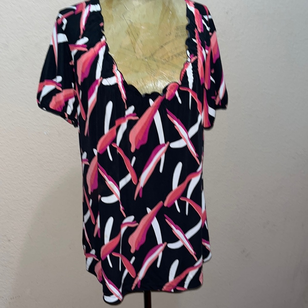 Short sleeve blouse Worthington xl
